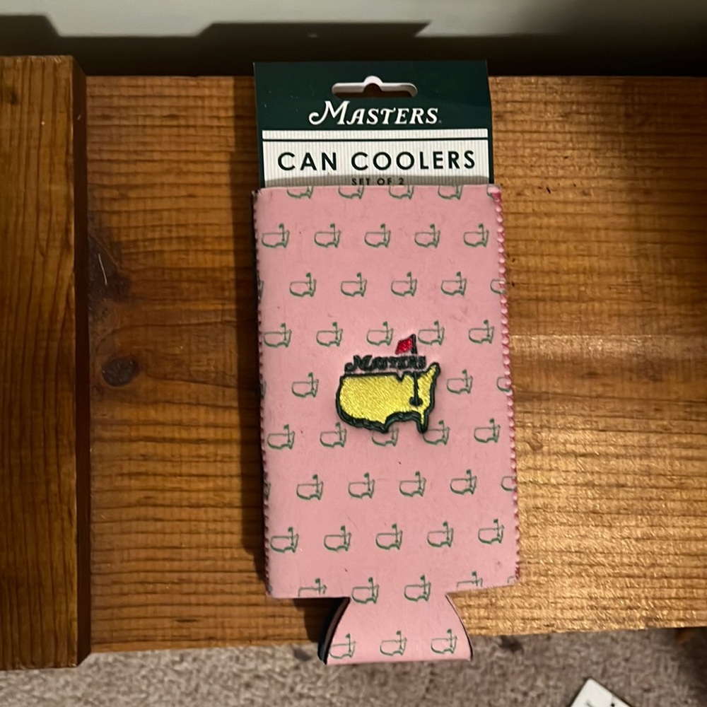 NWT 2 pack Masters coozies.